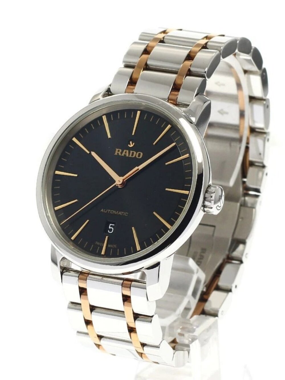 RADO DiaMaster XL R14077163 Date black Dial Automatic Men's Watch_947455